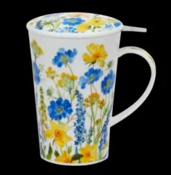 Shop Compagnie & Co Dunoon Cottage Border Blue mug