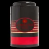 Fashion Compagnie & Co Empty 1Kg Tea Metal Tin (Black/Red)