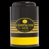 Clearance Compagnie & Co Empty 1Kg Tea Metal Tin color black and orange