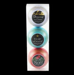 Store Compagnie & Co Gift set 3 baubles 10 tea bags Berlingo®