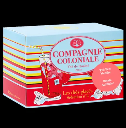 Sale Compagnie & Co Iced Teas - Thé Vert Menthe / Ronde Antillaise
