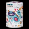 Clearance Compagnie & Co Tea storage canister Cat Flowers